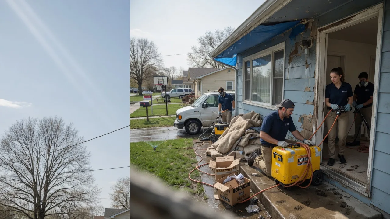 Basement Flood Cleanup in Warsaw, NC near me